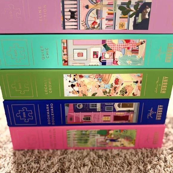 Set of 5 HOBBRY 500 Piece Quality Puzzles - Differently Collab Design Scenes - Picture 8 of 8